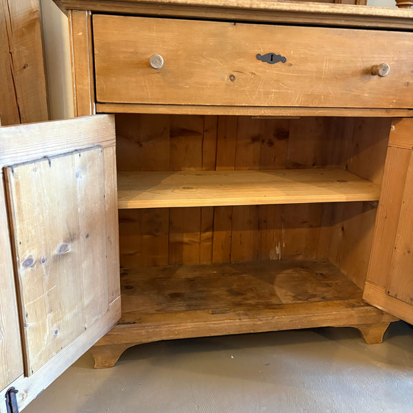 Antique Pine Hutch