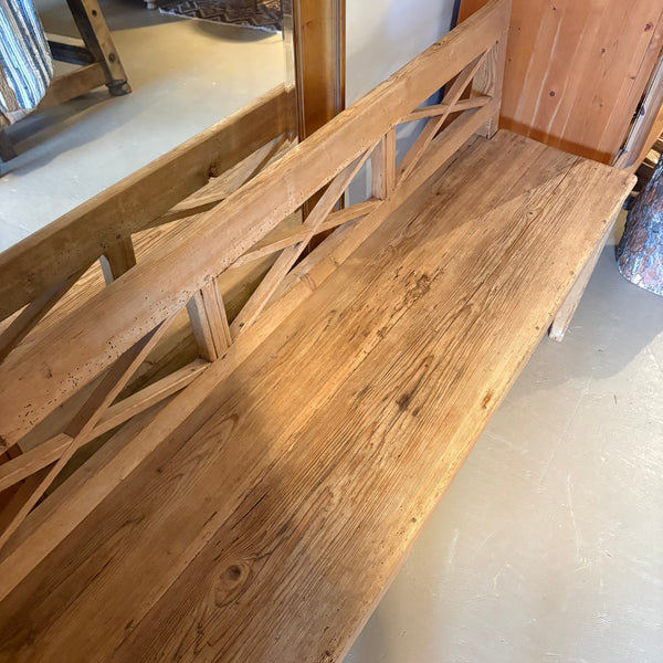 Vintage Pine Bench