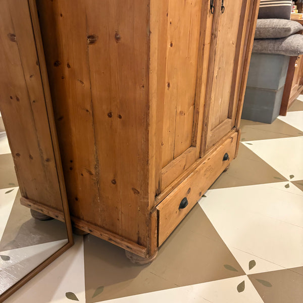 Vintage Pine Armoire