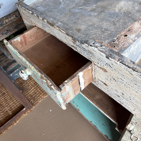 Vintage Dry Sink with Original Paint