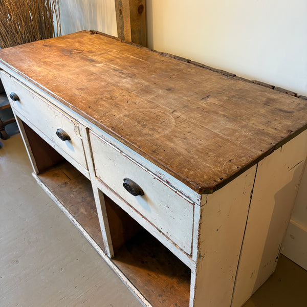 Antique Painted Counter