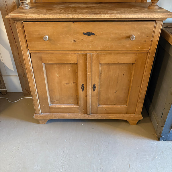 Antique Pine Hutch