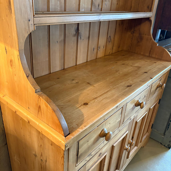 Vintage Pine Hutch