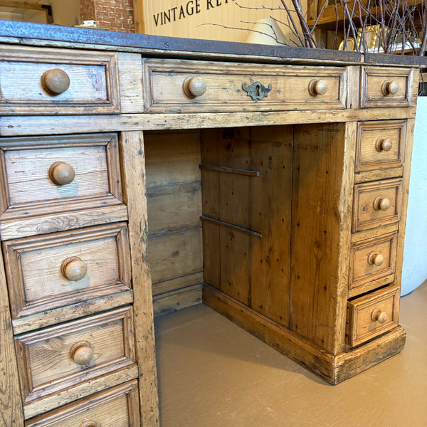Antique Pine Desk