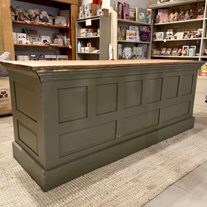 Vintage Painted Store Counter