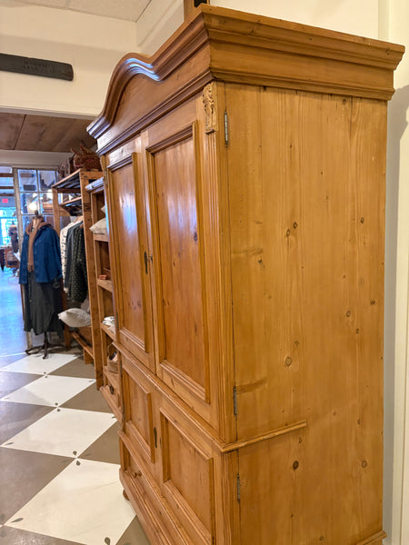 Antique Pine Armoire