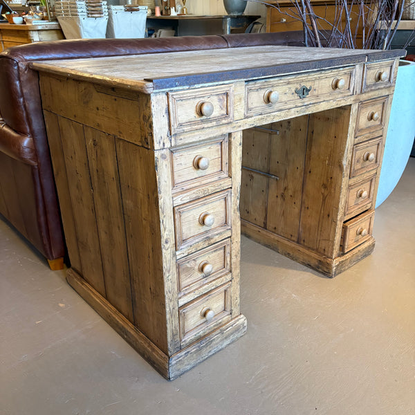 Antique Pine Desk
