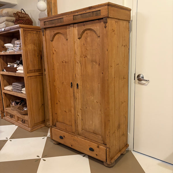 Vintage Pine Armoire