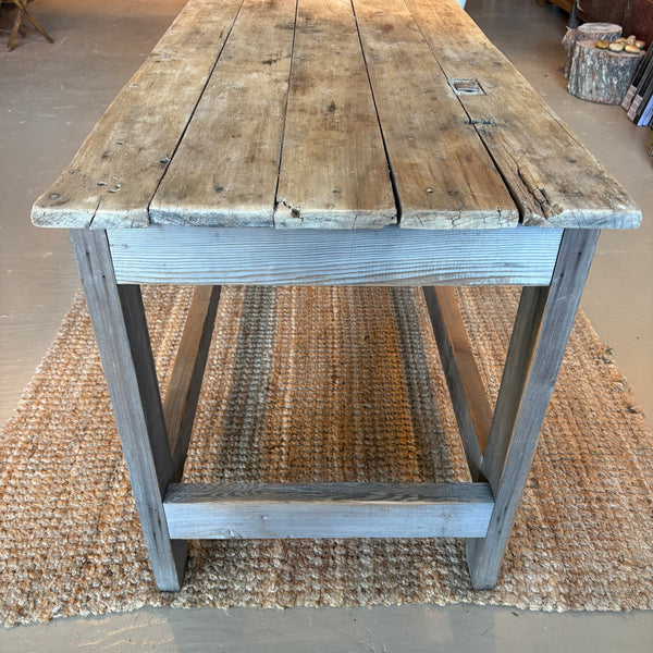 Vintage Pine Worktable