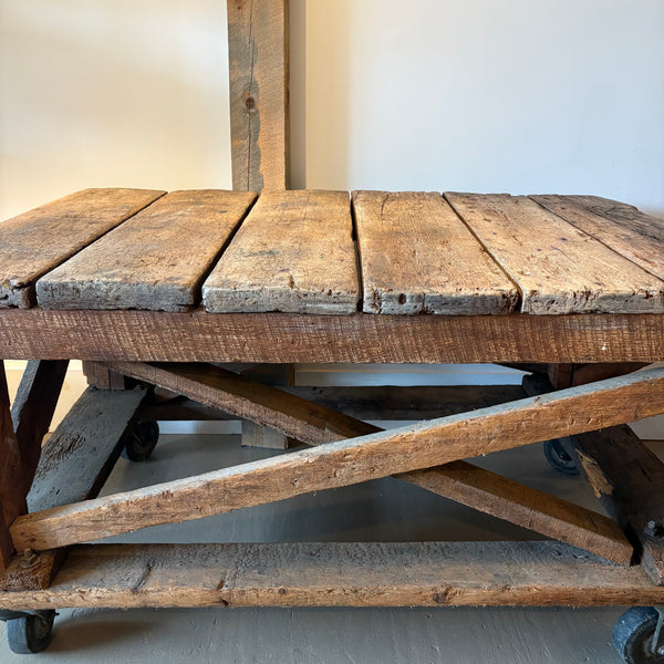 Vintage Factory Cart