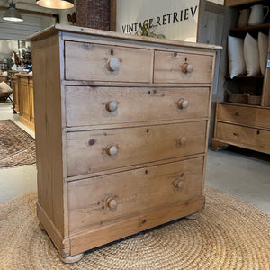 Vintage Pine Chest of Drawers