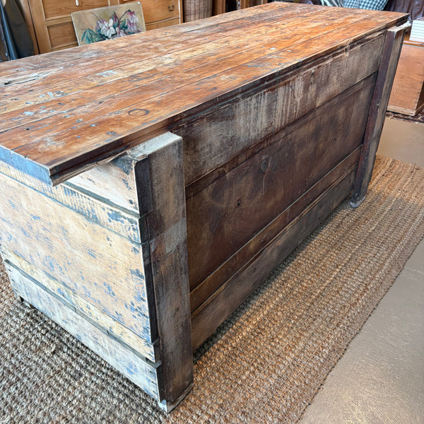 Vintage Workbench with Vise