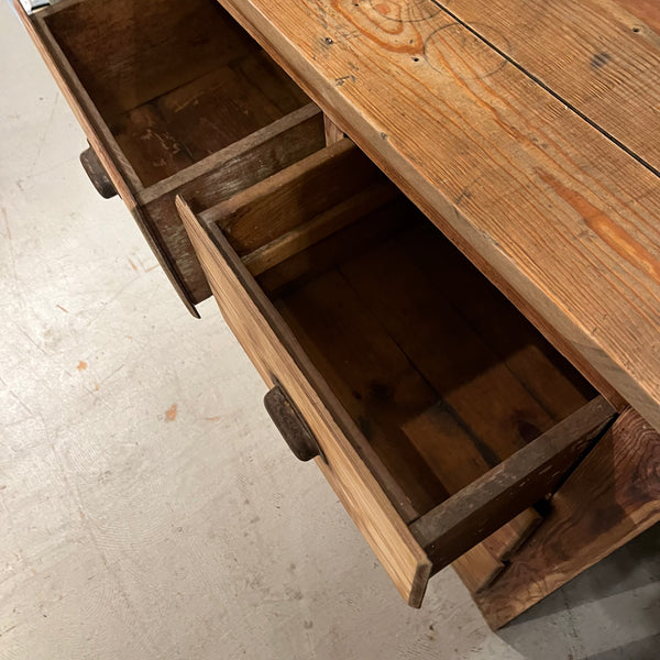 Vintage 4-Drawer Chest of Drawers with Beadboard Sides