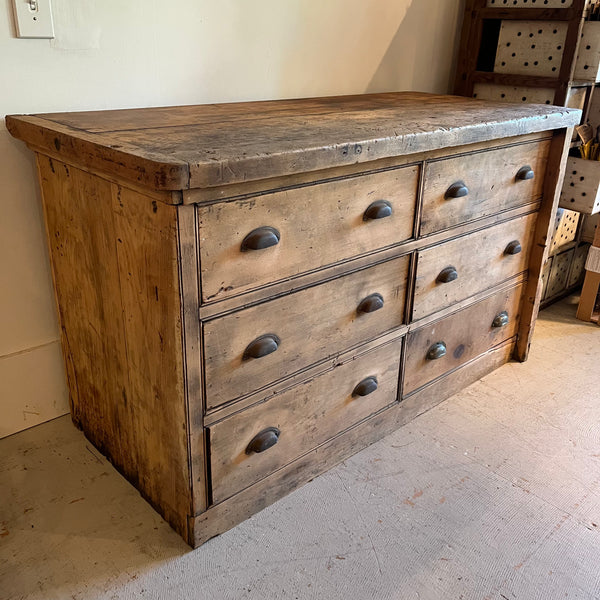 Vintage 6-Drawer Cabinet