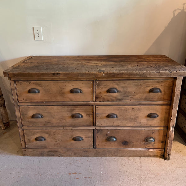 Vintage 6-Drawer Cabinet
