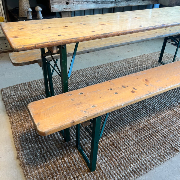 Oktoberfest Beer Garden Table and Benches
