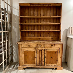 Antique Pine Hutch