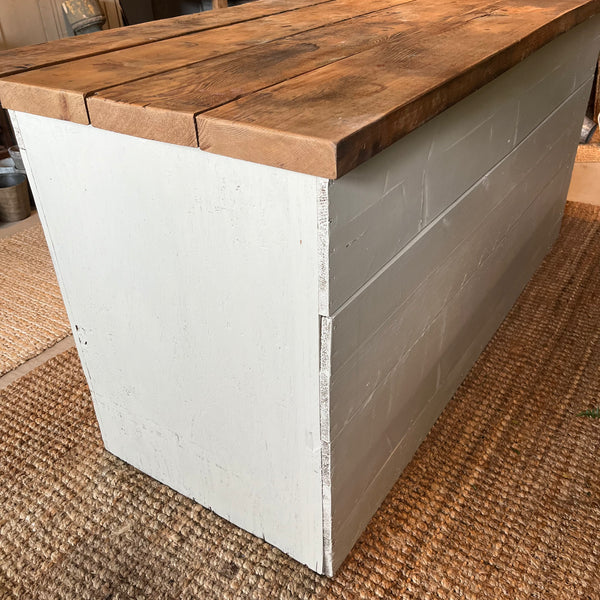 Vintage Painted 3-Drawer Workstation
