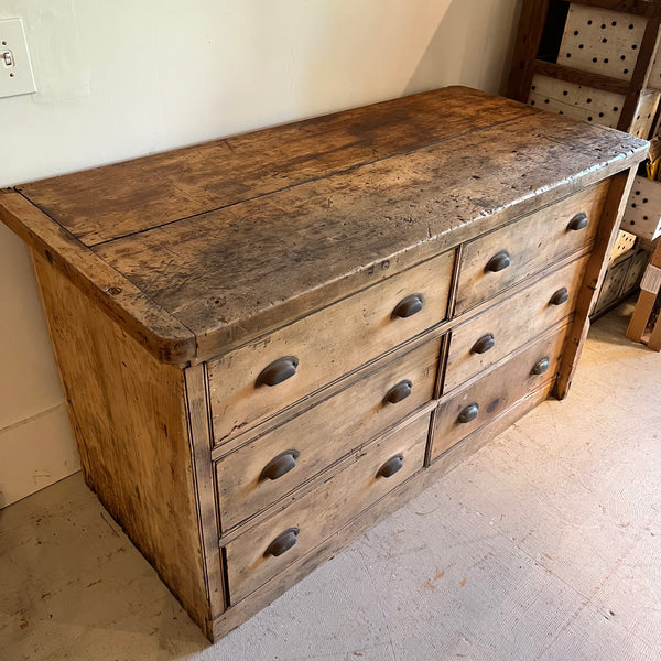 Vintage 6-Drawer Cabinet
