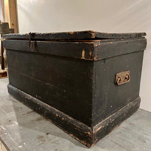 Antique Black Chest