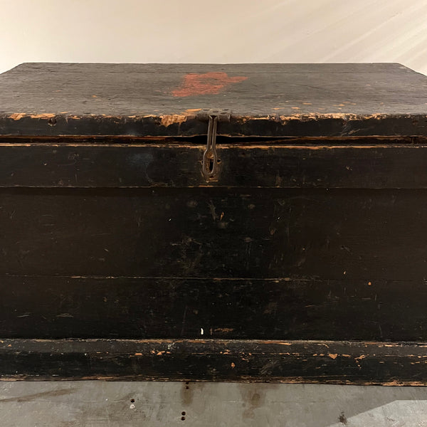 Antique Black Chest